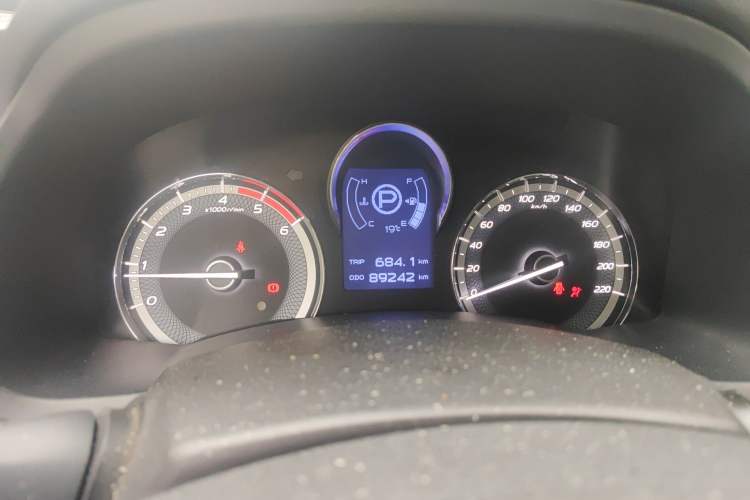 Used Isuzu mu-X 2018 1.9T Diesel Automatic 4x4 Enjoyment Edition 7 Seats Instrument Cluster