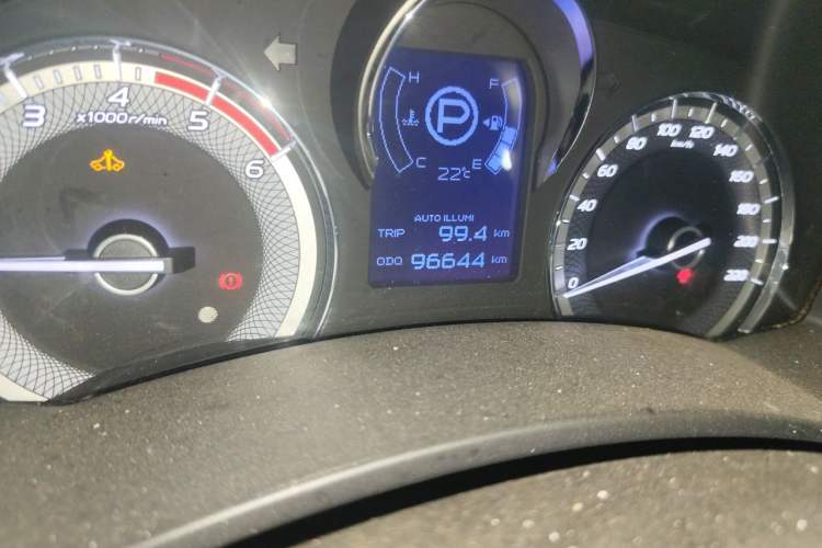 Used Isuzu mu-X 2018 1.9T Diesel Automatic 4x4 Enjoyment Edition 5 Seats Odometer Close Up
