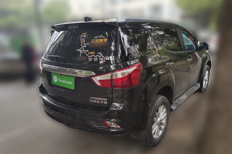 Used Isuzu mu-X 2020 1.9T Diesel Automatic 4x4 Enjoyment Edition 5 Seats China VI Standard Rear Right 45 Deg