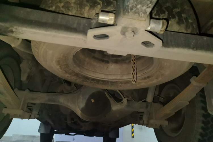 Used Isuzu Pickup 2009 2.8T 4WD Base Model Van 4JB1-TCT Chassis Rear