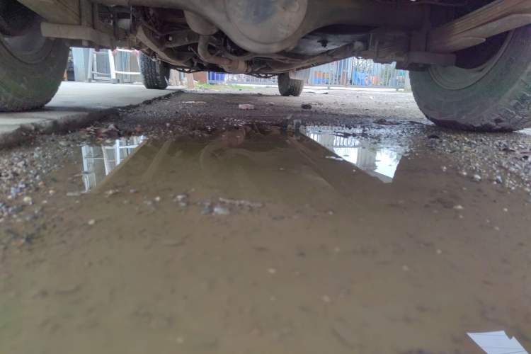 Used Isuzu Pickup 2015 2.8T Two-Wheel Drive 4JB1CT Chassis Rear