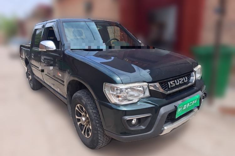 Used Isuzu Pickup 2015 3.0T Four-Wheel Drive 4KH1CT Front Right 45 Deg