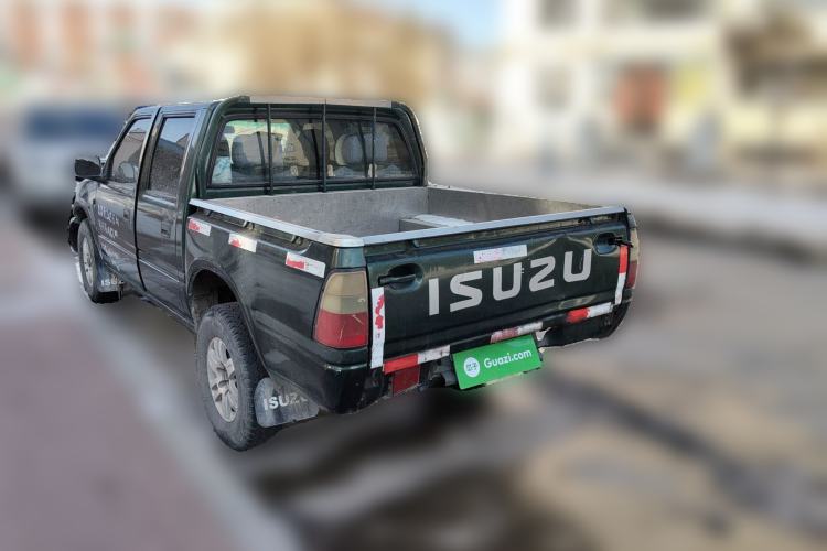 Used Isuzu Pickup 2015 2.8T Four-Wheel Drive 4JB1CT Rear Left 45 Deg