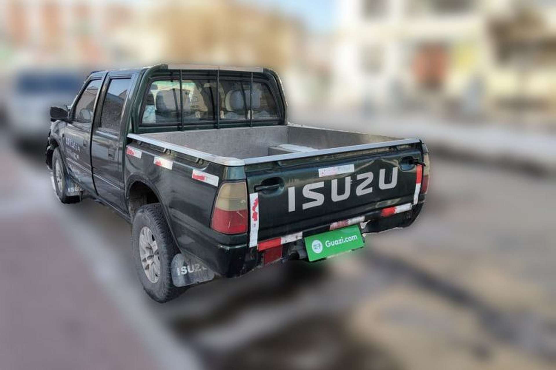 Used Isuzu Pickup 2015 2.8T Four-Wheel Drive 4JB1CT Rear Left 45 Deg