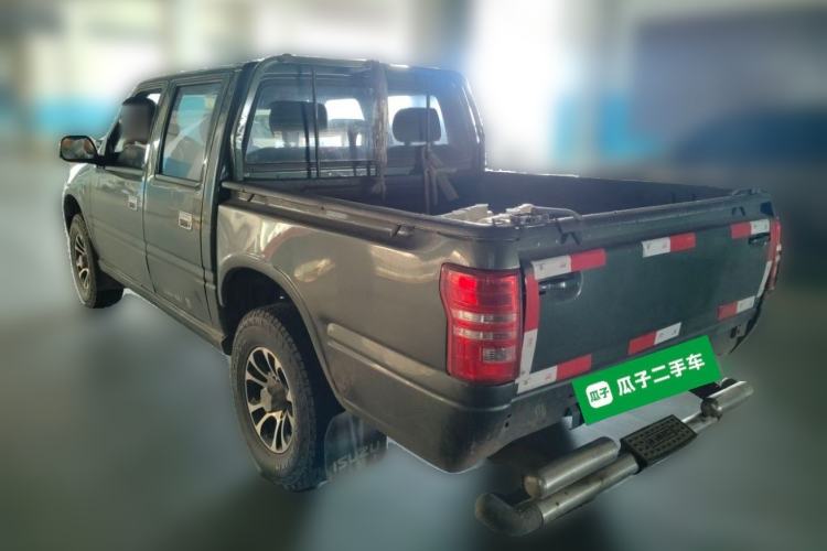Used Isuzu Pickup 2015 2.8T Four-Wheel Drive 4JB1CT Rear Left 45 Deg