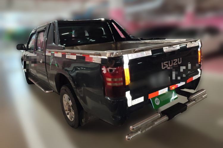 Used Isuzu Pickup 2015 3.0T Two-Wheel Drive 4KH1CT Rear Left 45 Deg