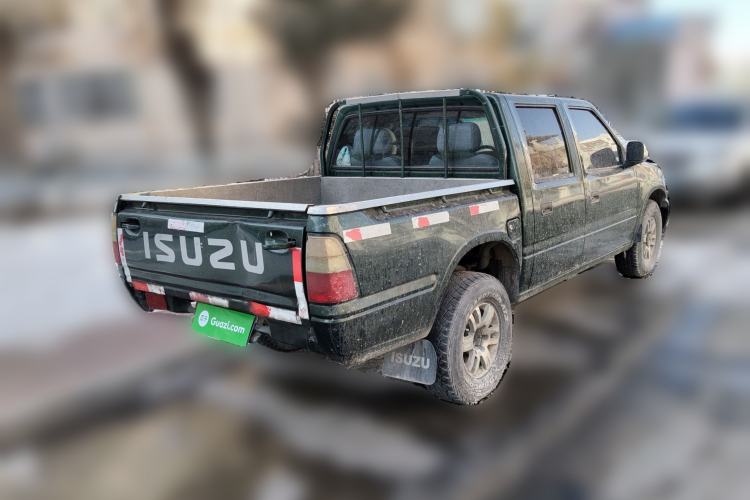Used Isuzu Pickup 2015 2.8T Four-Wheel Drive 4JB1CT Rear Right 45 Deg