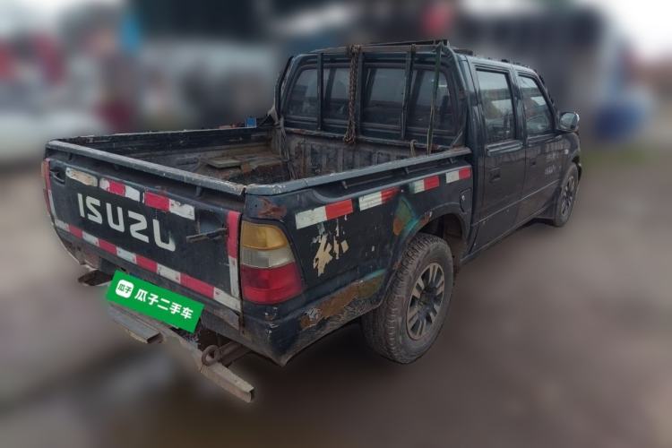 Used Isuzu Pickup 2015 2.8T Two-Wheel Drive 4JB1CT Rear Right 45 Deg