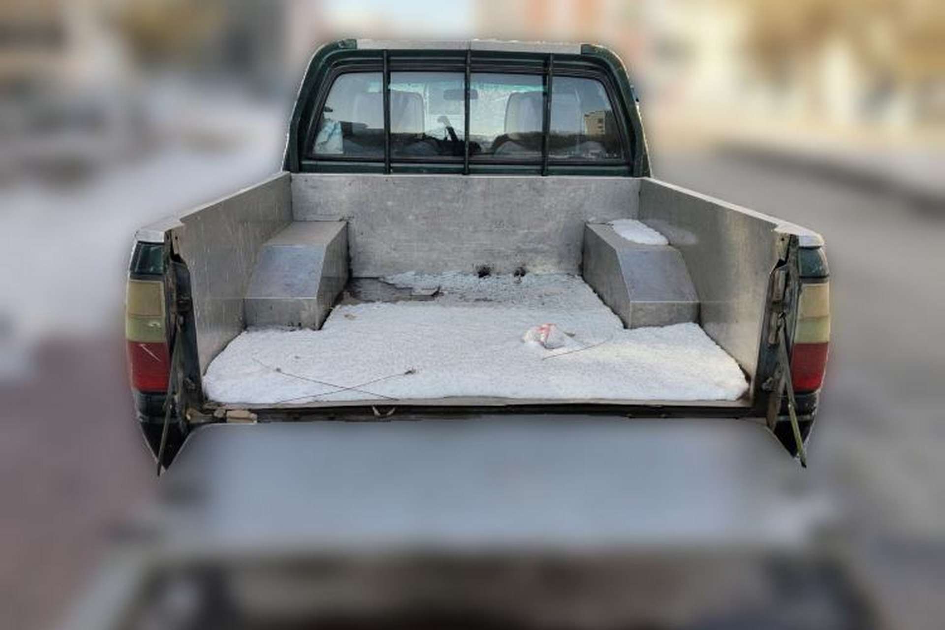 Used Isuzu Pickup 2015 2.8T Four-Wheel Drive 4JB1CT Trunk