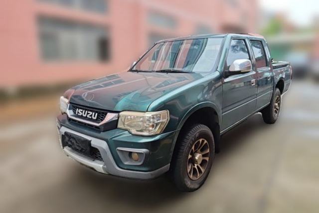 Used Isuzu Qingling T17 2021 3.0T Diesel Two-Wheel Drive Crew Cab with Standard Wheelbase 4KH1CT6H1