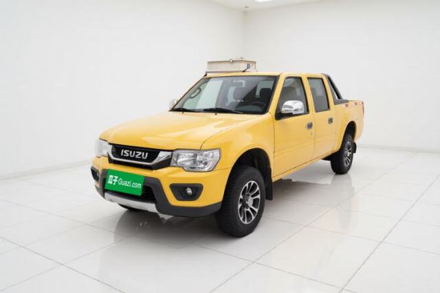 Used Isuzu Qingling T17 2021 3.0T Diesel Two-Wheel Drive Crew Cab with Extended Wheelbase Model 4KH1CT6H1