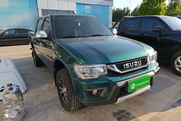 Used Isuzu Qingling T17 2023 3.0T Diesel 4x4 Crew Cab with Standard Wheelbase 4KH1CT6H1 Front Right 45 Deg