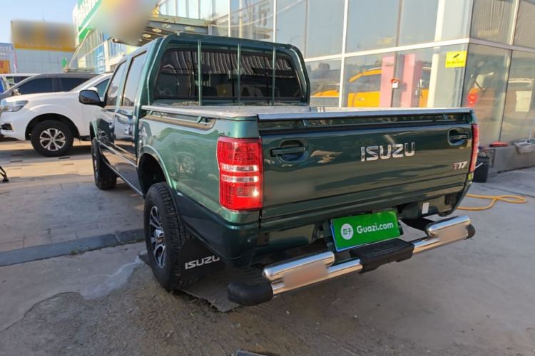 Used Isuzu Qingling T17 2023 3.0T Diesel 4x4 Crew Cab with Standard Wheelbase 4KH1CT6H1 Rear Left 45 Deg