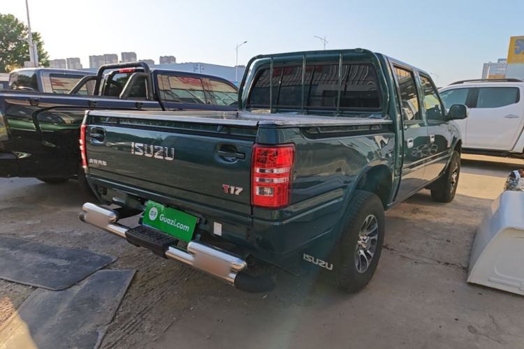 Used Isuzu Qingling T17 2023 3.0T Diesel 4x4 Crew Cab with Standard Wheelbase 4KH1CT6H1 Rear Right 45 Deg