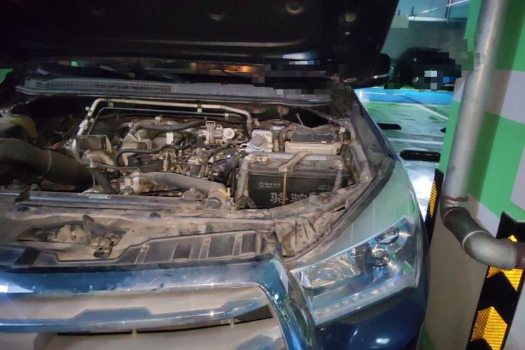 Used Isuzu TAGA 2018 3.0T Four-Wheel Drive Luxury Edition Engine Bay Left