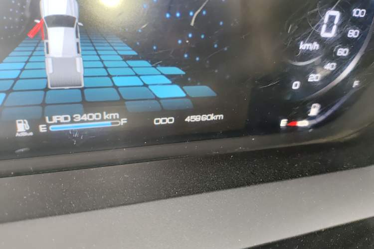 Used Isuzu TAGA Dargo H 2021 3.0T Diesel Manual Two-Wheel Drive Value Edition Long Wheelbase 4KH1CT6H1 Odometer Close Up