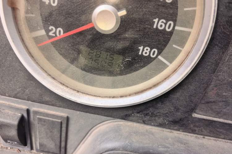 Used Iveco Daily  Odometer Close Up