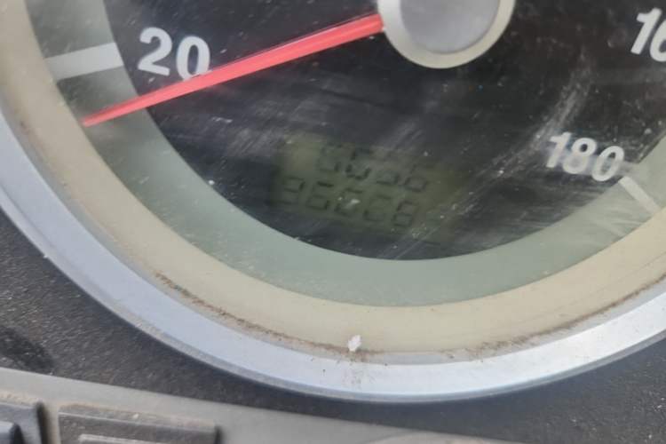 Used Iveco Daily  Odometer Close Up
