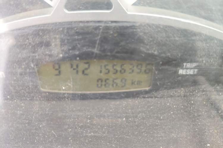 Used Iveco Daily  Odometer Close Up