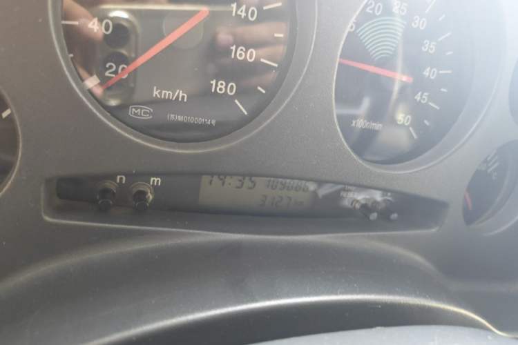 Used Iveco Daily  Odometer Close Up