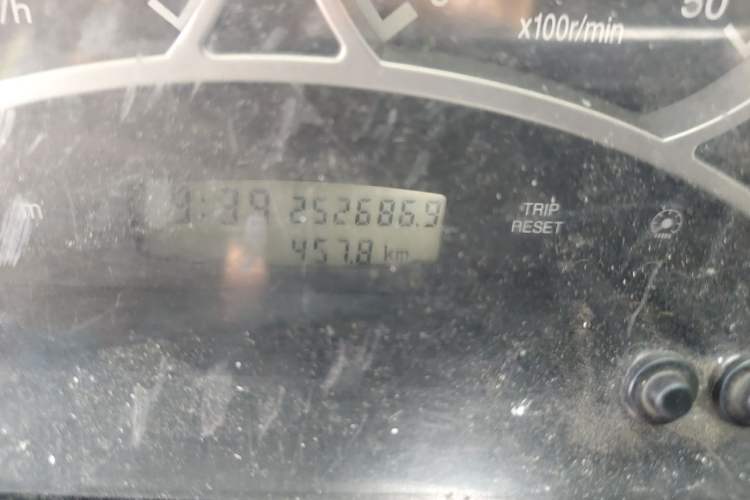 Used Iveco Daily  Odometer Close Up
