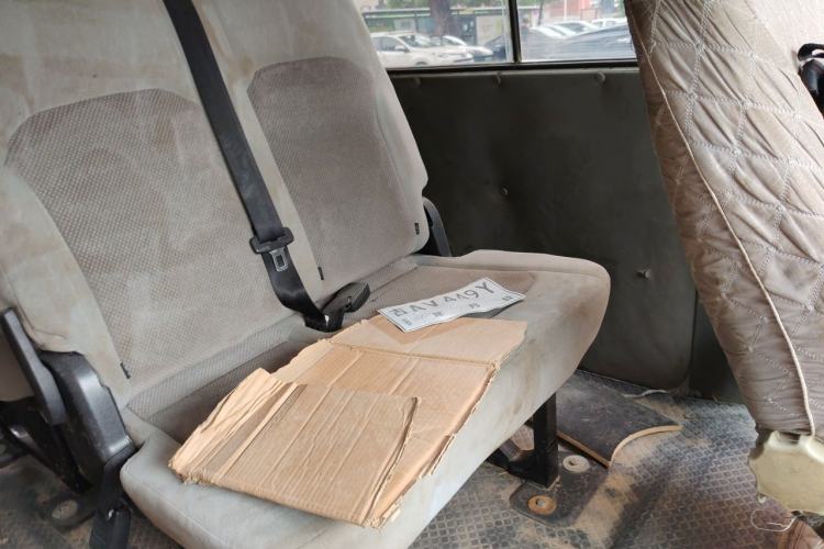 Used Iveco Daily 2014 2.5T-A35 NJ6484ACM47Z4 Left Rear Seat