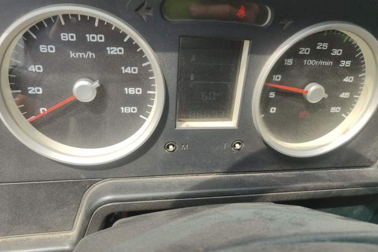 Used Iveco Daily 2014 2.8T-V35 NJ5044XXYQZA43S4 Odometer Close Up