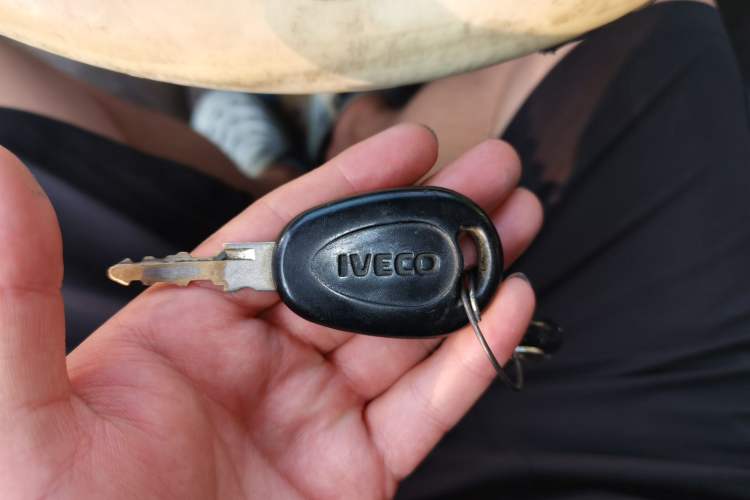 Used Iveco Daily 2014 2.5T-A35 NJ6484ACM47Z4 Vehicle Key
