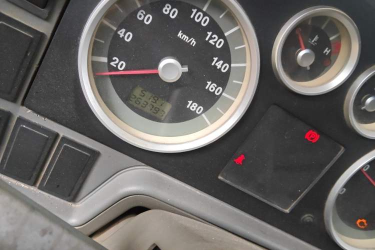 Used Iveco Daily  Odometer Close Up