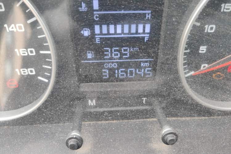 Used Iveco Daily  Odometer Close Up