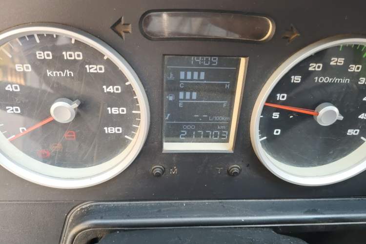 Used Iveco Daily  Odometer Close Up