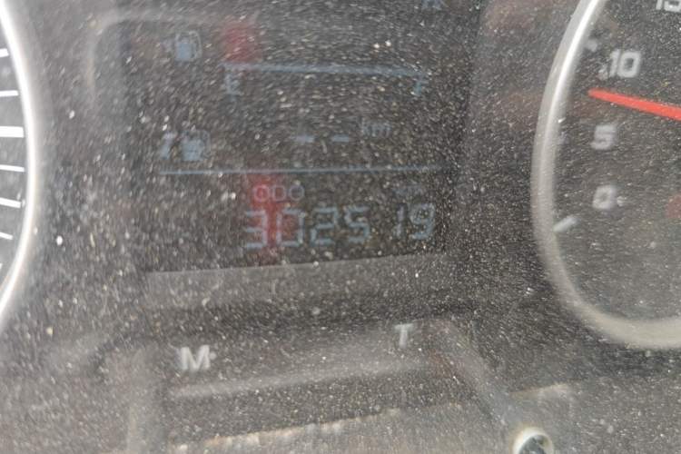 Used Iveco Daily  Odometer Close Up