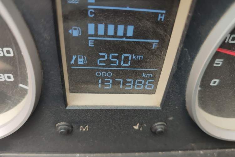 Used Iveco Daily  Odometer Close Up