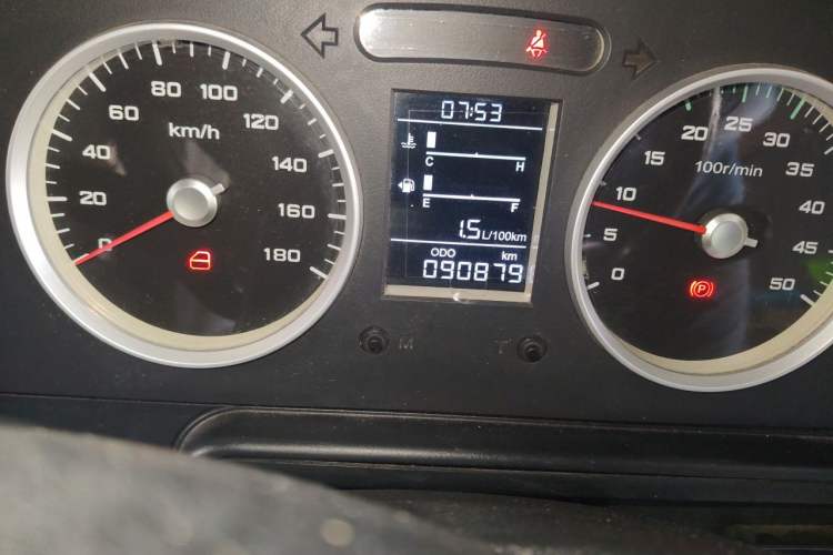 Used Iveco Daily  Odometer Close Up