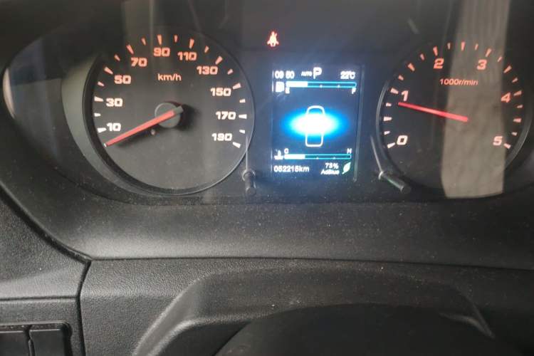Used Iveco Daily  Odometer Close Up