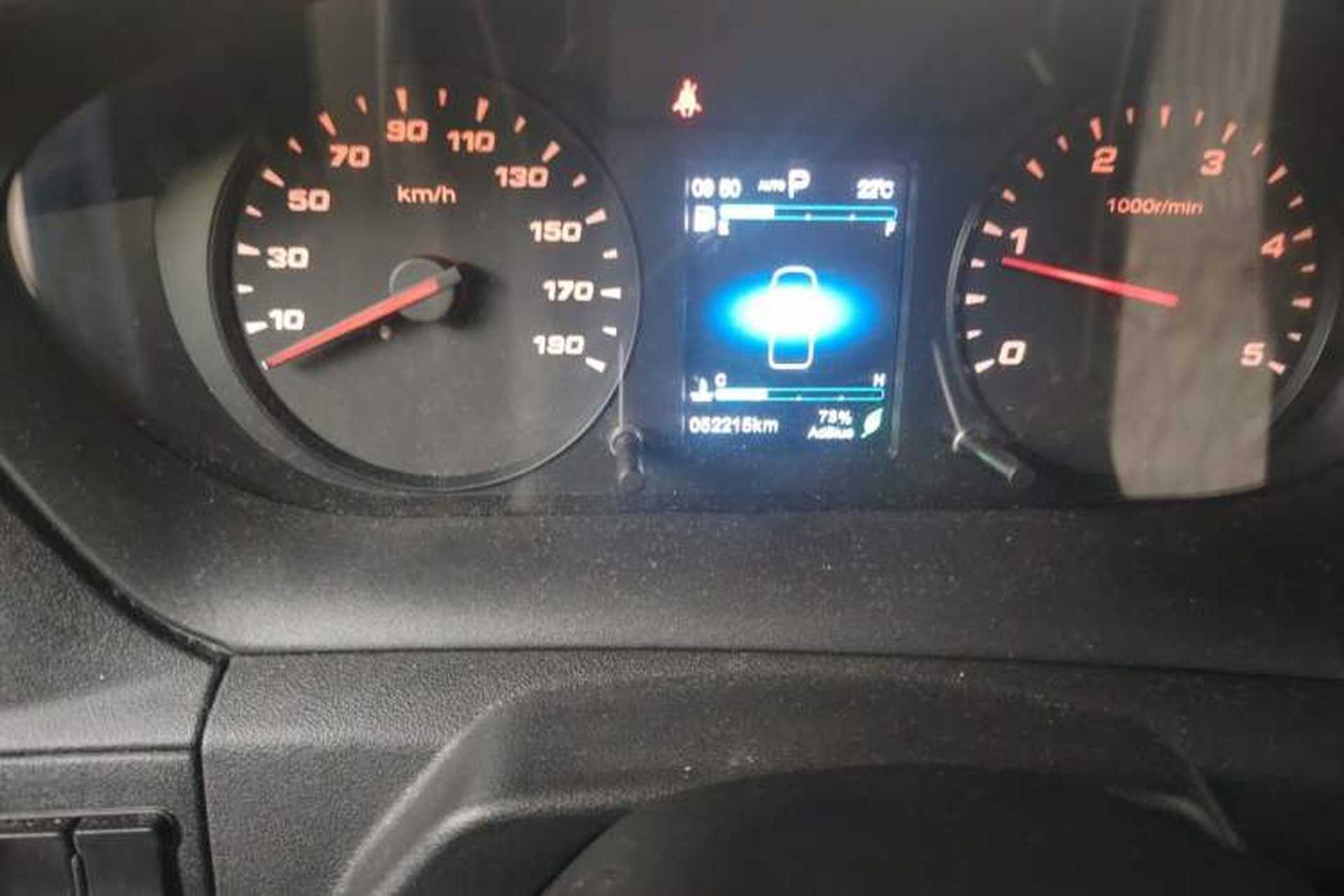 Used Iveco Daily  Odometer Close Up