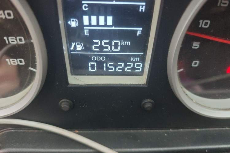 Used Iveco Daily  Odometer Close Up