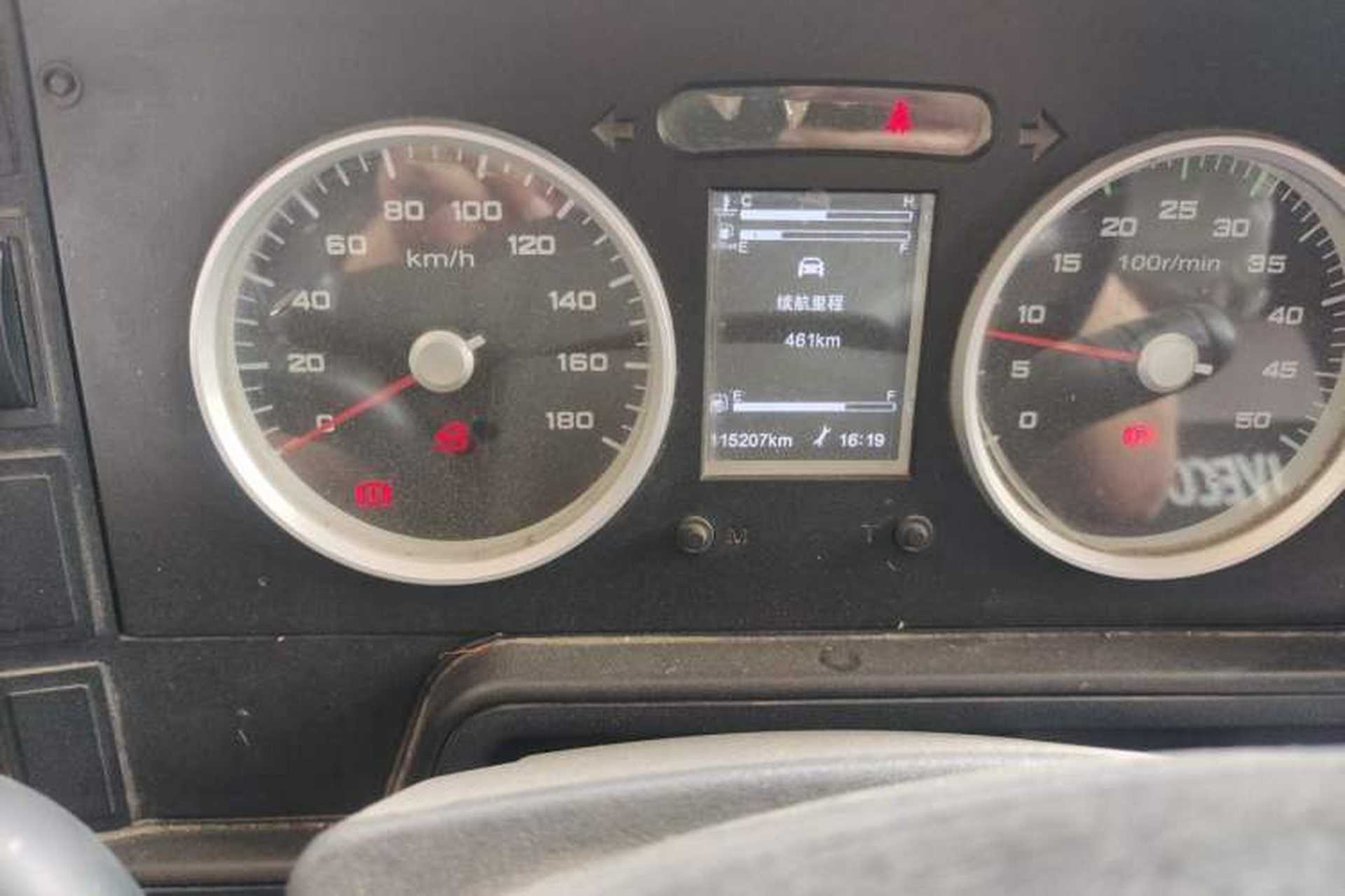 Used Iveco Daily  Odometer Close Up