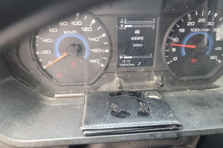 Used Iveco Daily  Odometer Close Up