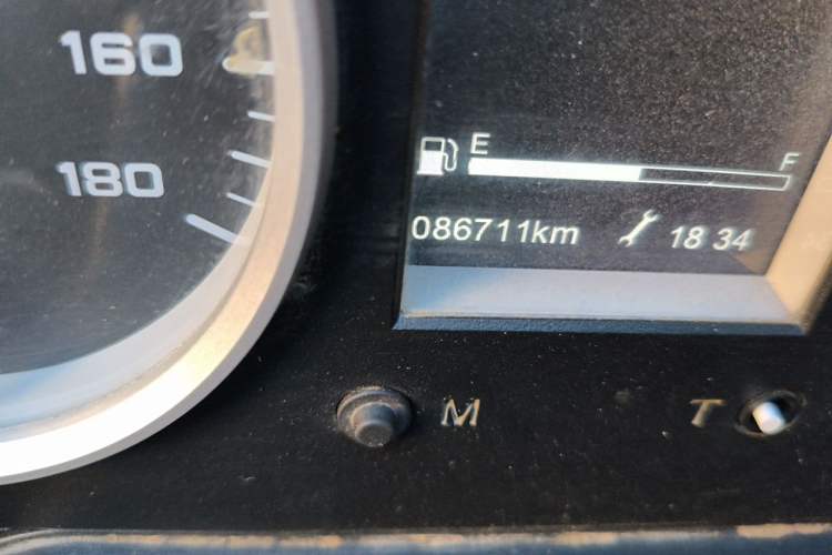 Used Iveco Daily  Odometer Close Up