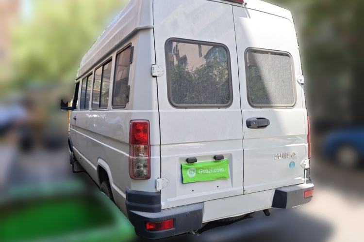 Used Iveco Daily 2022 2.5T A37 M1 Passenger Van 5-9 Seats Long Wheelbase Mid-Roof Design Dual Tires Side Sliding Doors Rear Left 45 Deg