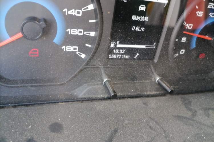 Used Iveco Daily  Odometer Close Up