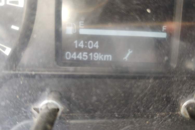 Used Iveco Daily  Odometer Close Up