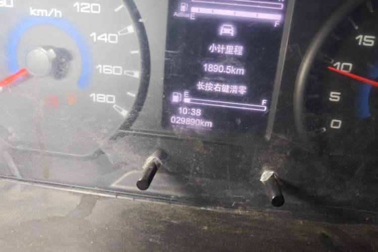 Used Iveco Daily  Odometer Close Up