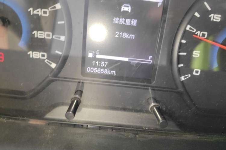 Used Iveco Daily  Odometer Close Up