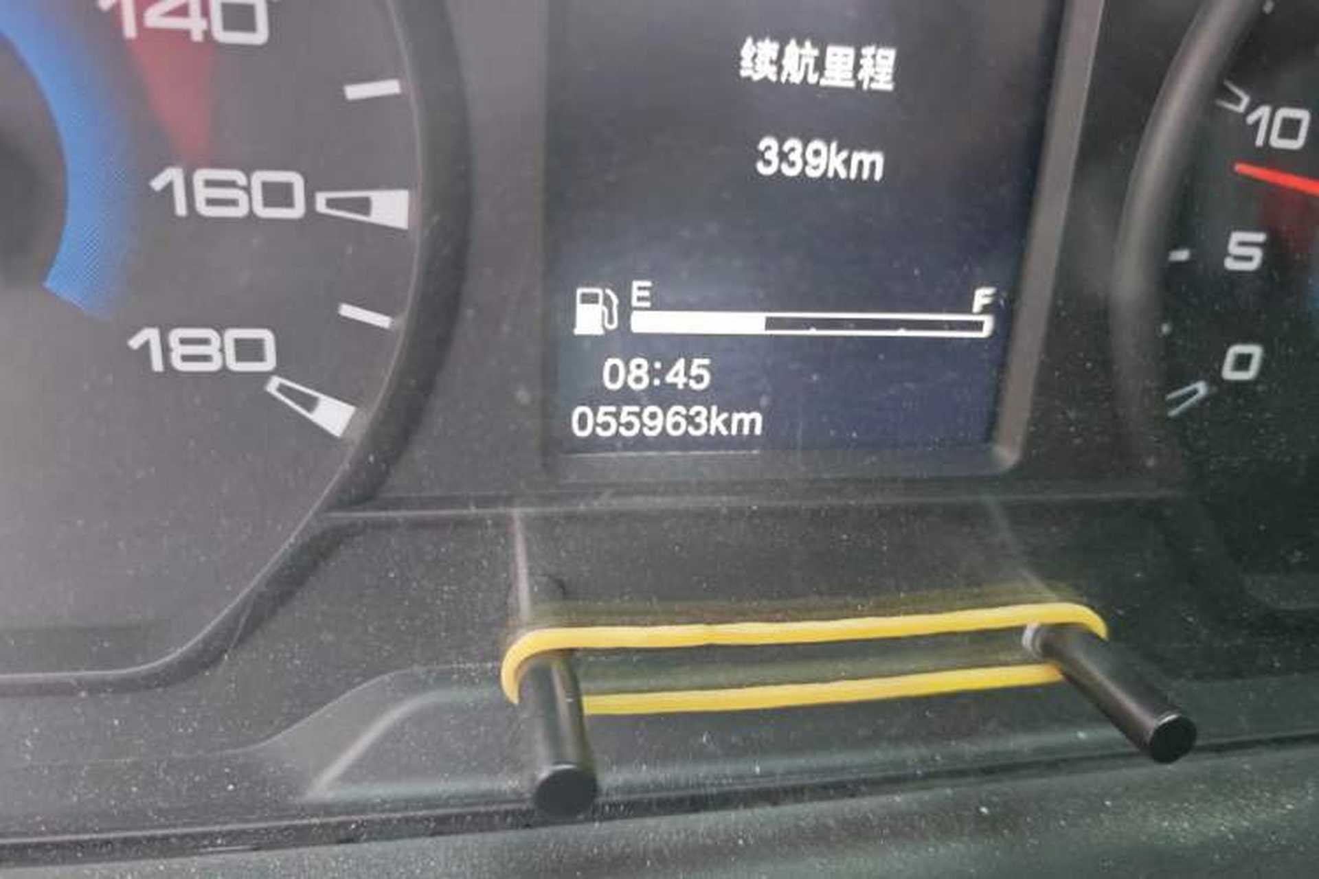 Used Iveco Daily  Odometer Close Up