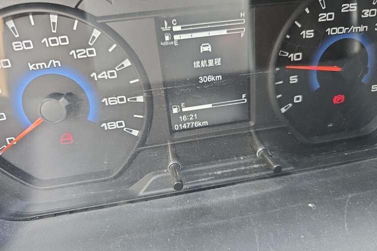 Used Iveco Daily  Odometer Close Up