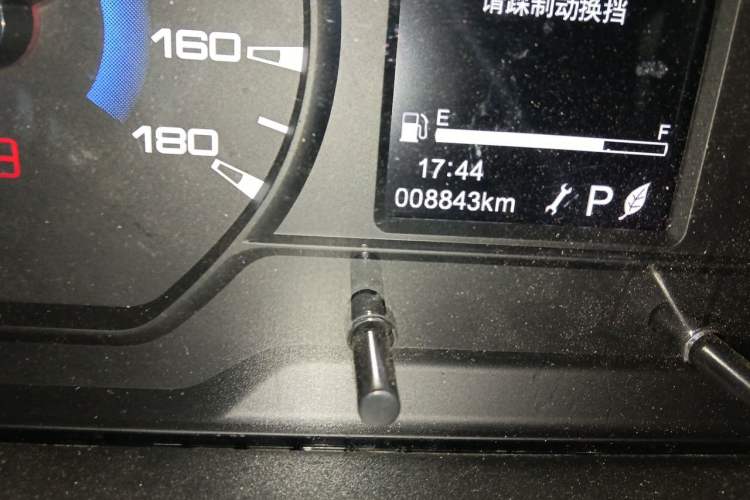 Used Iveco Daily  Odometer Close Up
