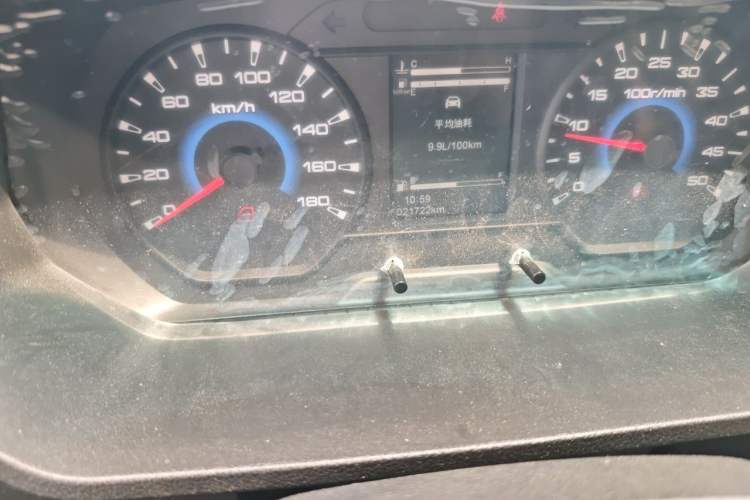 Used Iveco Daily  Odometer Close Up