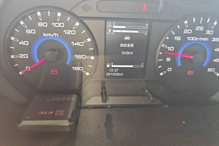 Used Iveco Daily  Odometer Close Up